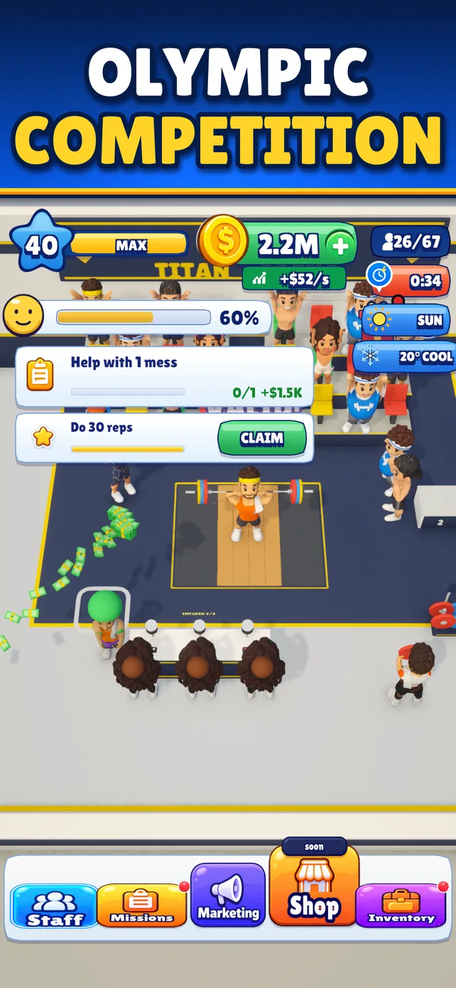 My Gym Empire: pantalla 7