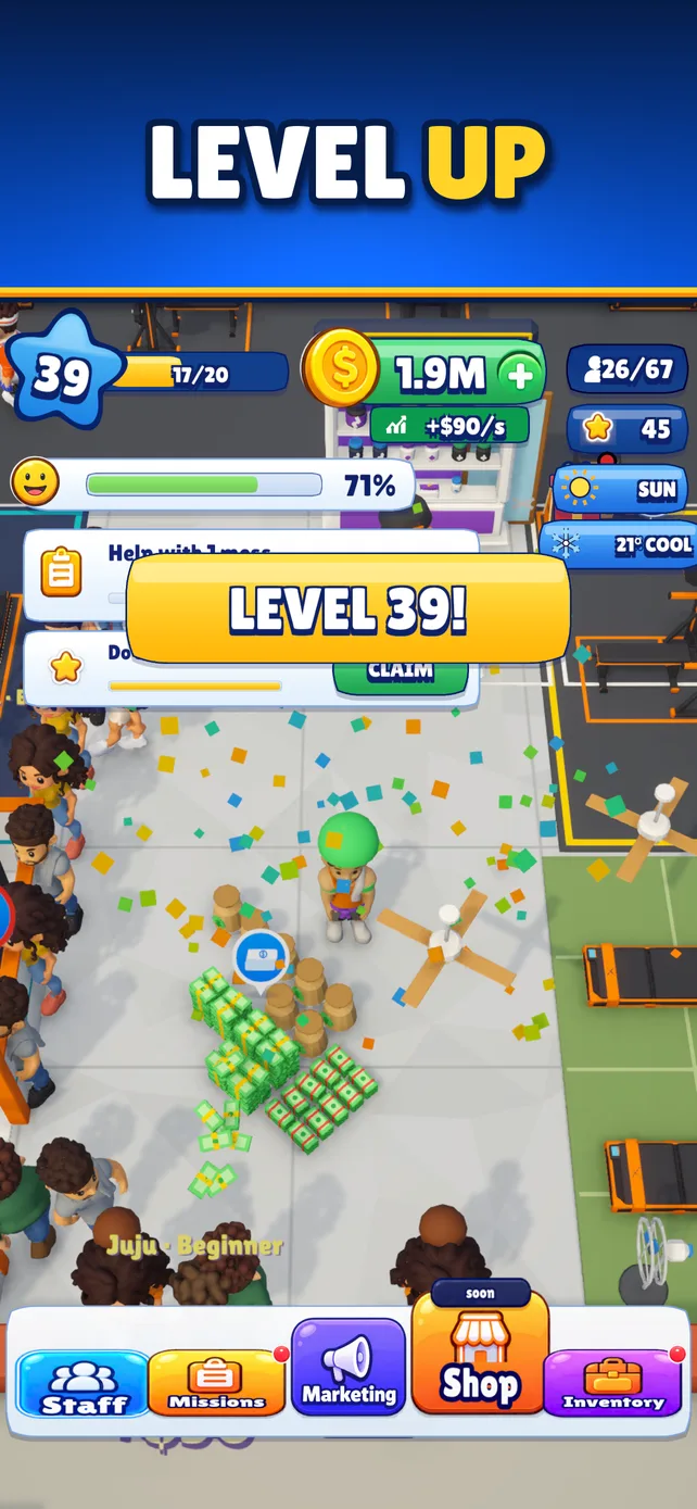 My Gym Empire: pantalla 8
