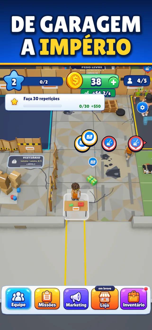My Gym Empire: tela 2